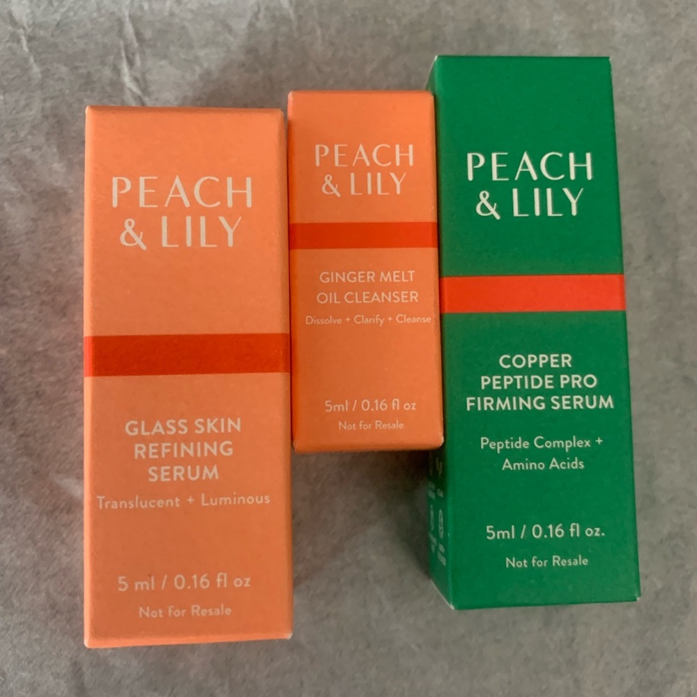 🔆 2 for $10🔆 Peach & Lily bundle